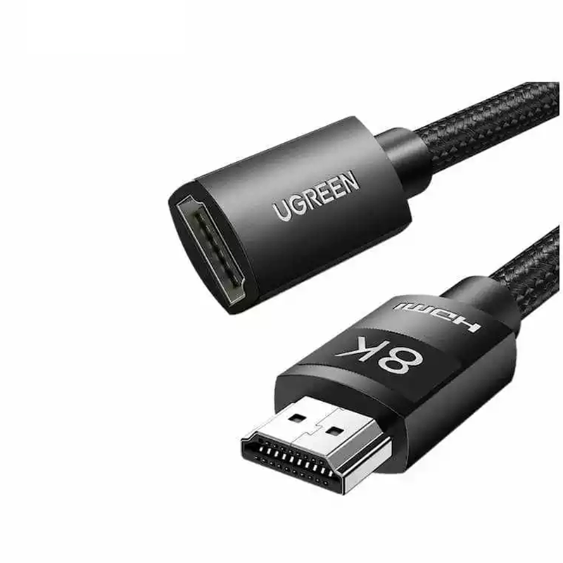 UGreen HD151 0.5M, 8K, 60hz, HDMI 2.1 Extension Cable - Black (40400)